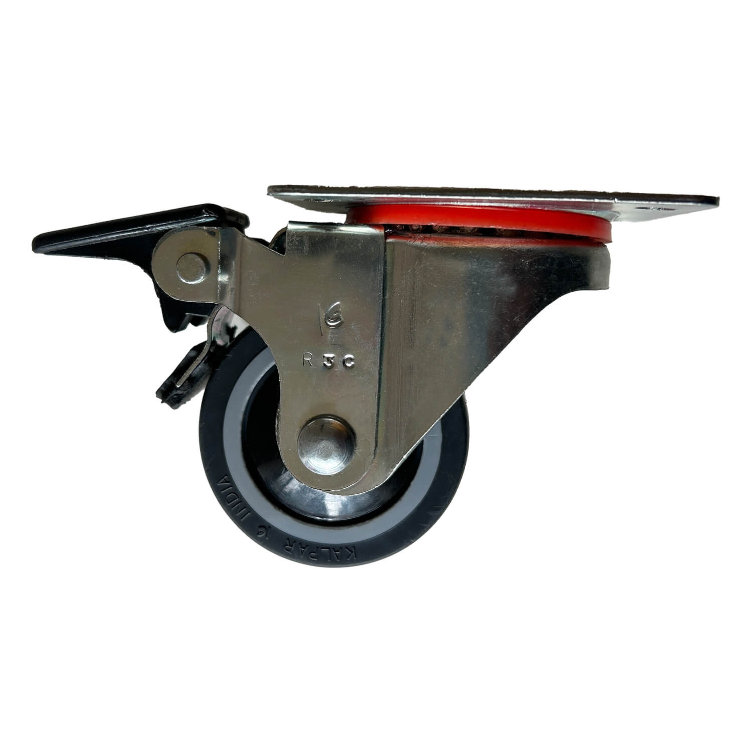 Furniture TPR Swivel Type Castors With Brake  - 60 mm (2.4 inch) 60 Kgs eq-product.png