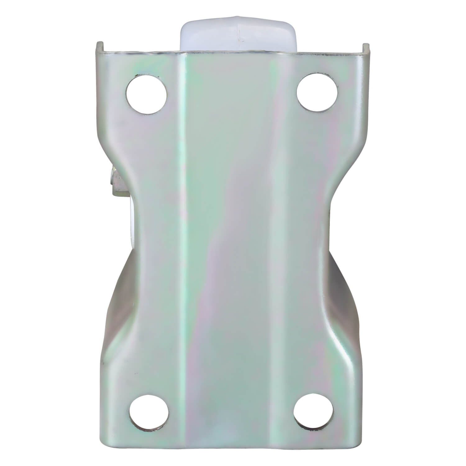 Stainless Steel Trolley Fixed Nylon Castors  - 100 mm (4 inch) 100 Kgs