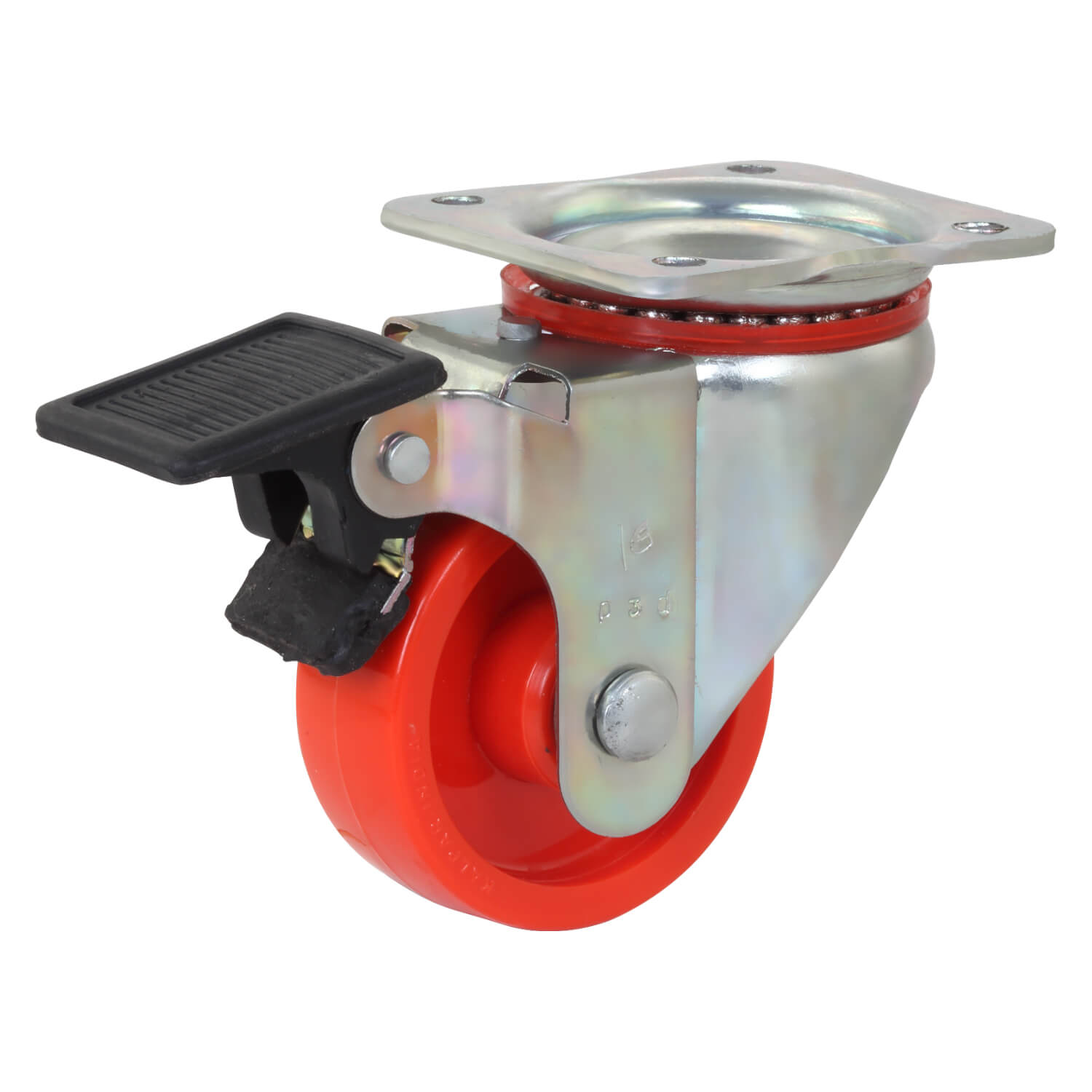 Commercial Furniture Nylon Swivel Type Brake Castors - 65 mm (2.51 Inch) 70 Kgs eq-product.png