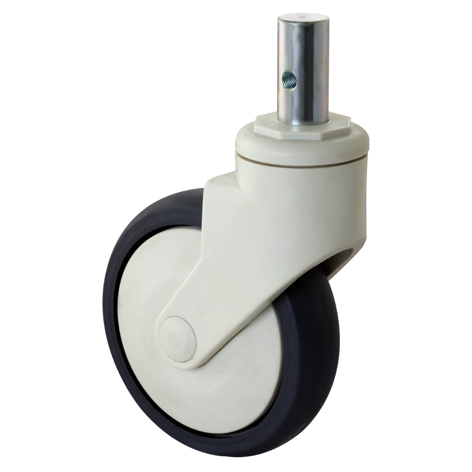 Non Rusting Medicare TPE Swivel Type Plastic Moulded Castors - 125 mm (5 Inch) 100 Kgs