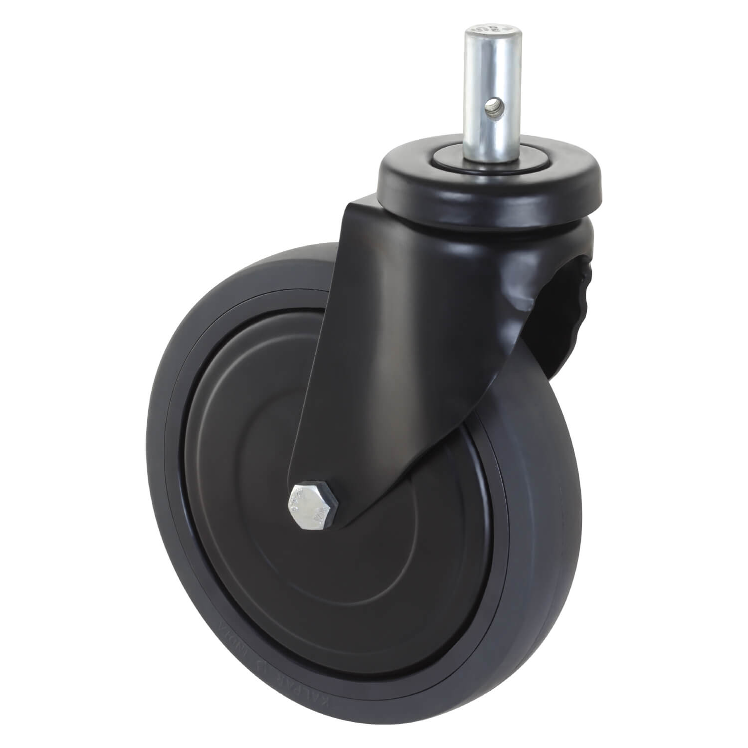 Non Rusting Medicare TPE Swivel Type Sleek Castors - 200 mm (8 Inch) 125 Kgs